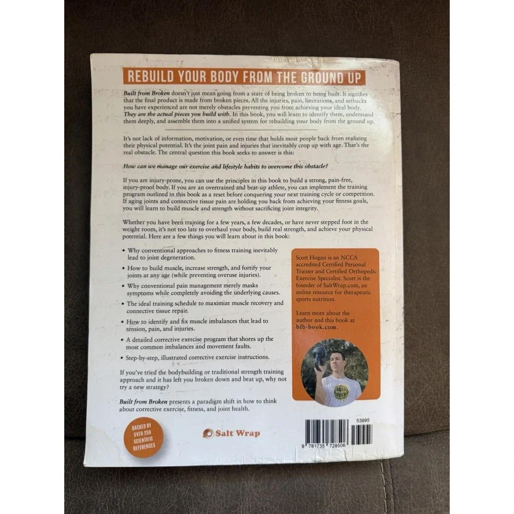 Built from Broken: A Science Based Guide to Healing Painful Joints Injuries